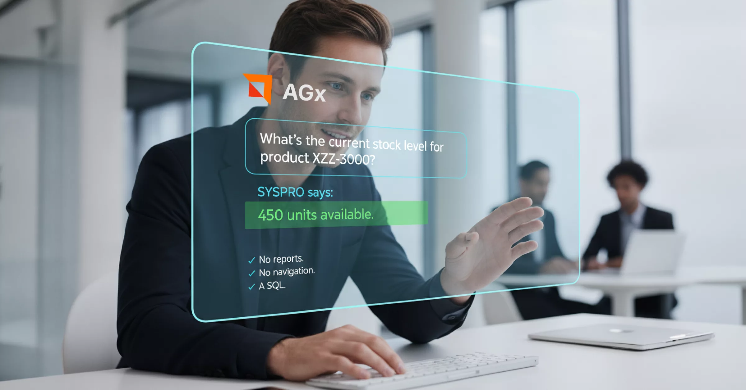 SYSPRO conversational analytics: ask your ERP a question in plain English