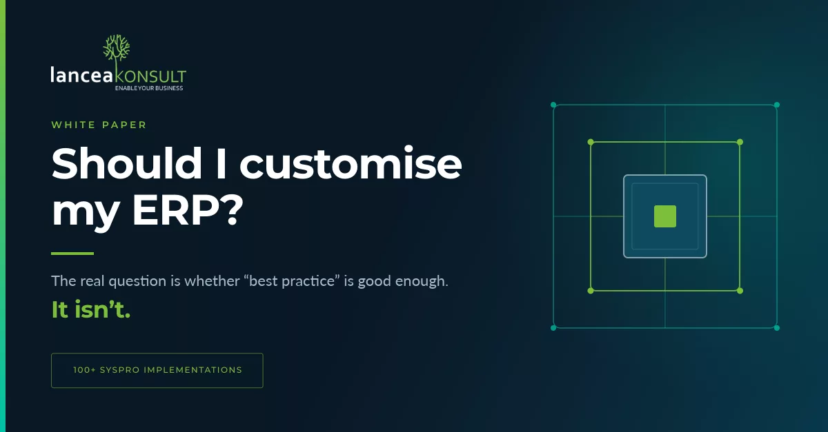 ERP Customisation: 3 Smart Layers That Avoid Upgrade Risk