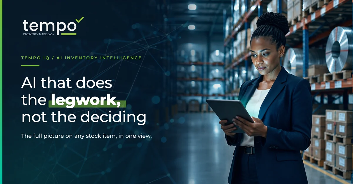 AI inventory management that does the legwork, not the deciding