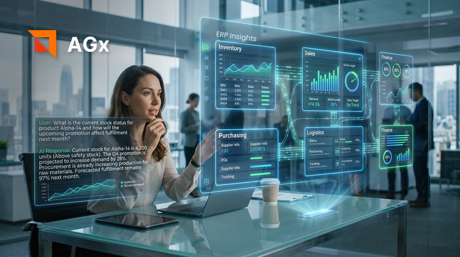 AGx: AI ERP for SYSPRO Manufacturers
